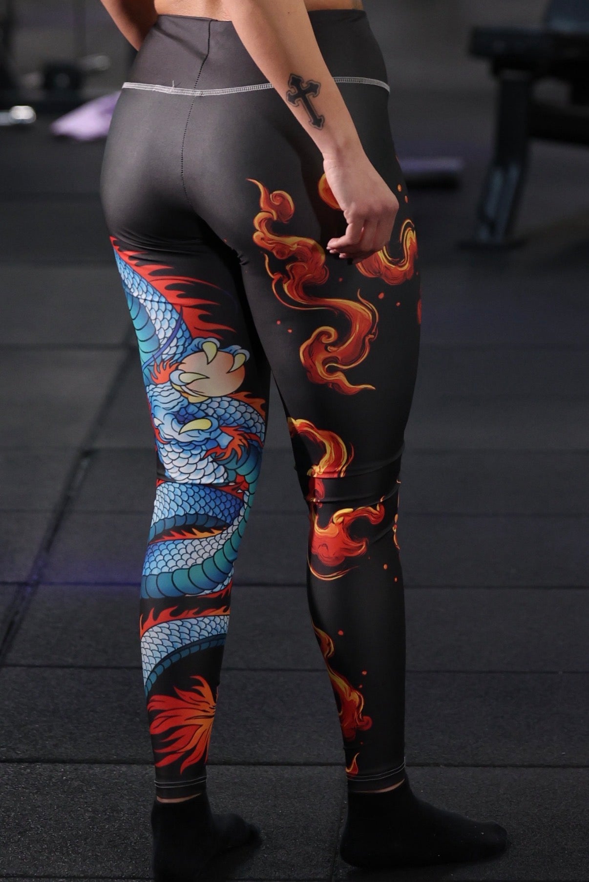 Leggings Shenron Nero