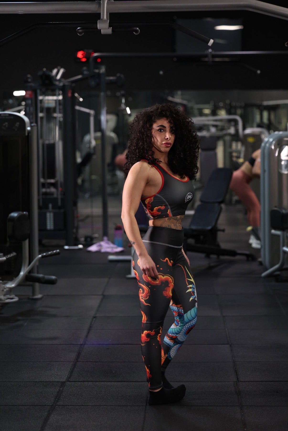 Leggings Shenron Nero