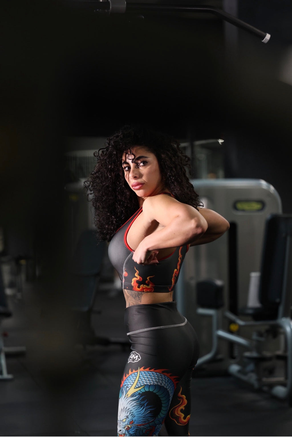 Leggings Shenron Nero