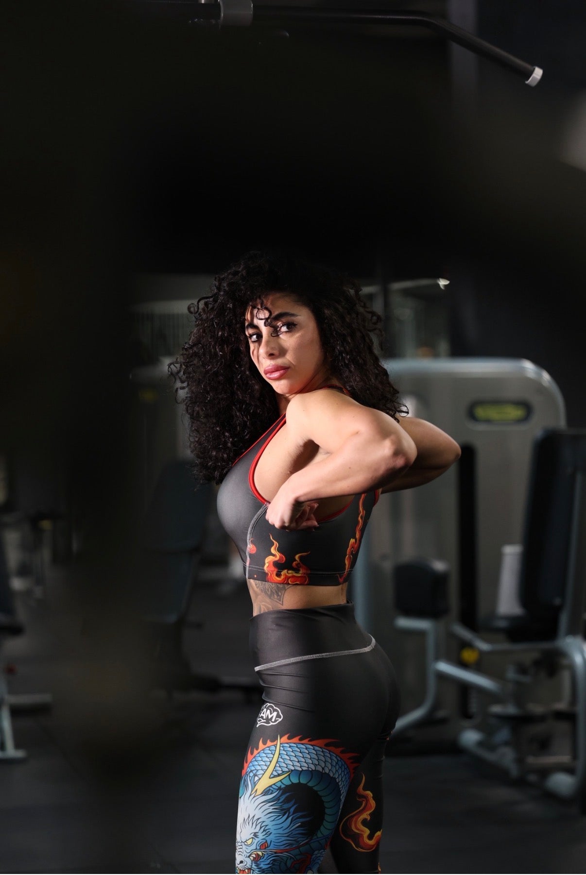 Leggings Shenron Nero