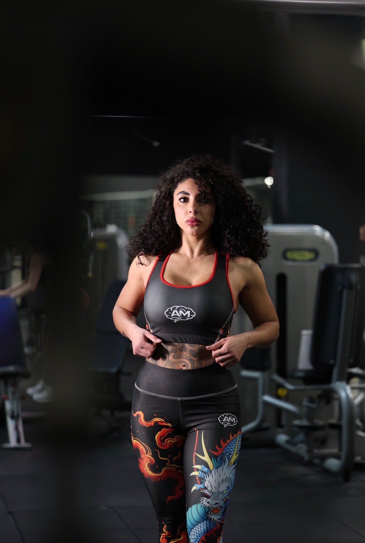 Leggings Shenron Nero